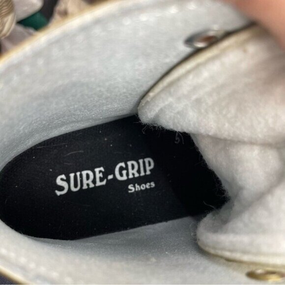 Sure Grip Gold Sparkle Stardust Quad Outdoor Indoor Hybrid Roller Skate, Sz. 5 - Picture 7 of 7